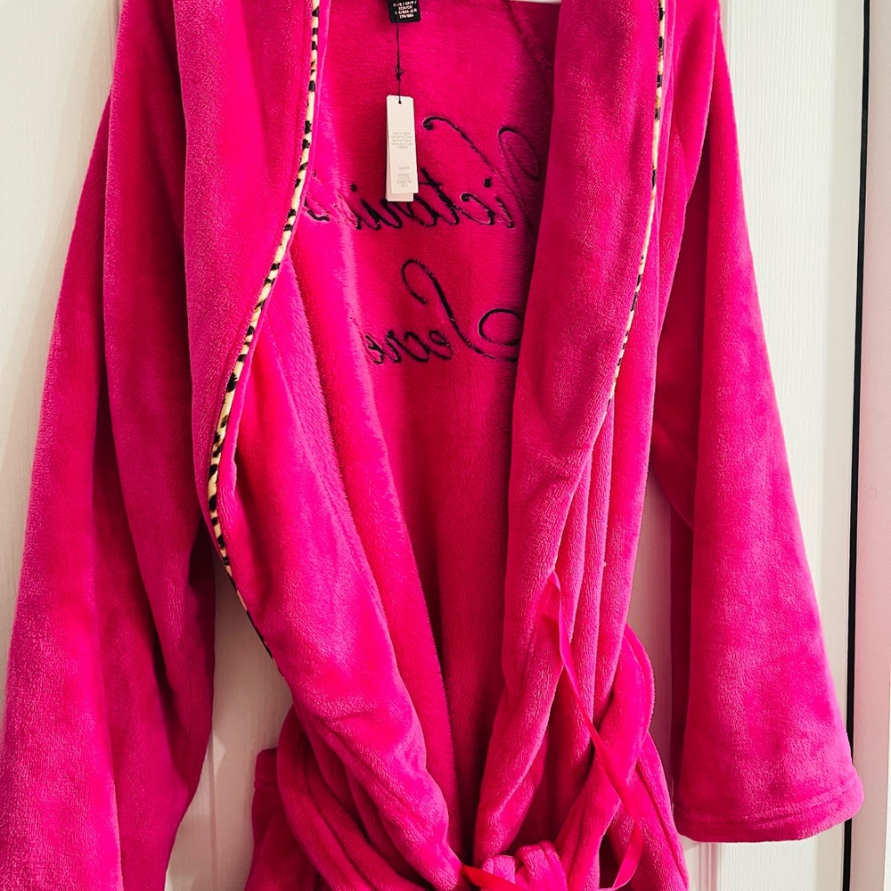 NWT Victoria Secret Pink Robe - Picture 3 of 5